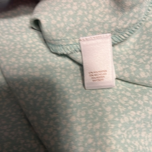 Gorgeous Lauren Conrad Mint Floral Side Zip Stretch Back Flowy Midi Skirt 1X - Picture 6 of 6